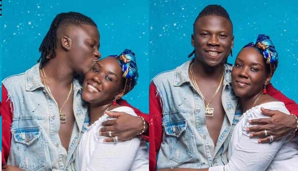 Stonebwoy and wife Dr Louisa