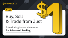 Binance US Lowers Advanced Trading Limits to 1 Dollar